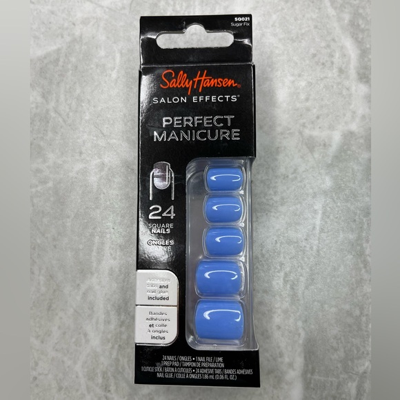Brand New (3) Sally Hansen Salon Effects Square Nails Percect Manicure - Picture 4 of 5